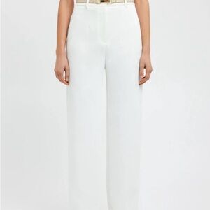 Commense Classic White Straight Leg Pants